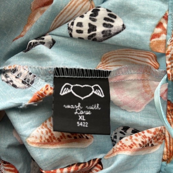 HELL BUNNY VIXEN Retro A-Line Pleated Maya Bay Skirt Women’s Size XL - Picture 7 of 10